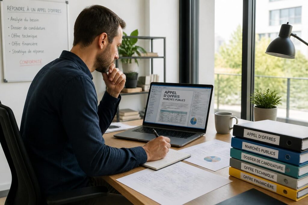 découvrez nos conseils pratiques pour auto-entrepreneurs afin de répondre efficacement à un appel d'offre et saisir les opportunités des marchés publics.