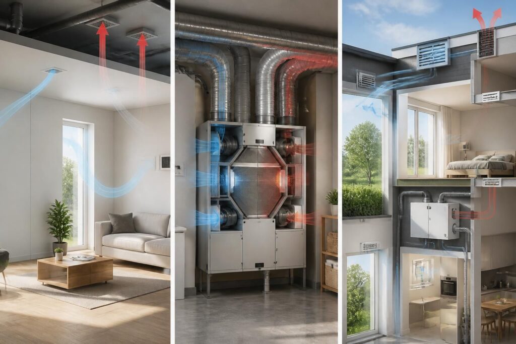 découvrez les différences entre vmc simple flux, double flux et comprenez les notions clés pour choisir la ventilation mécanique adaptée à votre habitat.