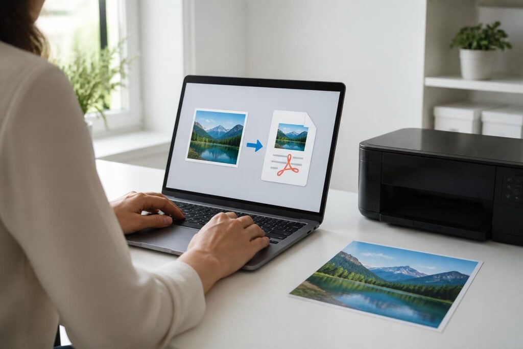 découvrez comment transformer une image en pdf gratuitement grâce à des méthodes simples et efficaces pour convertir vos fichiers jpg en pdf en quelques étapes faciles.