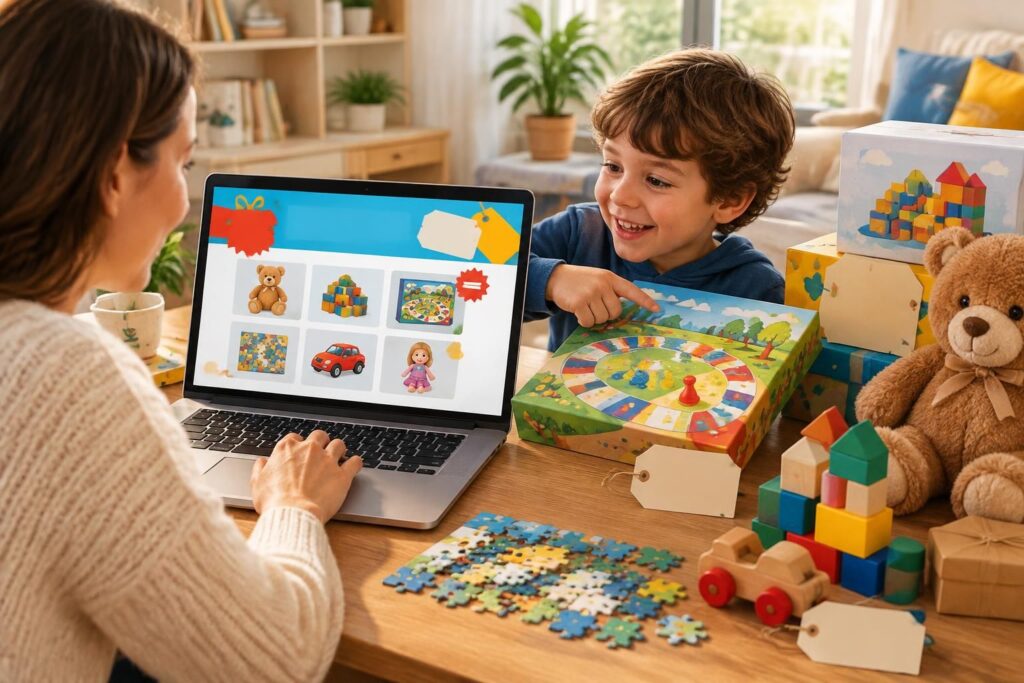 profitez du déstockage de jouets en ligne : découvrez les meilleures promos et codes de réduction pour acheter vos jeux préférés à prix malin.