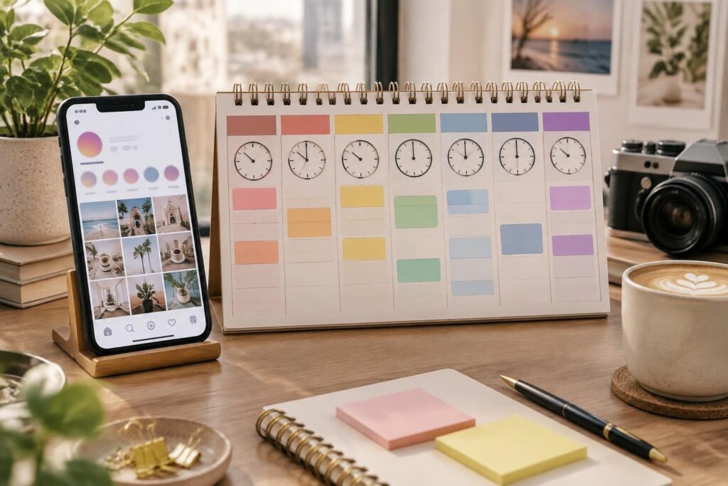 découvrez les meilleures heures pour publier sur instagram chaque jour de la semaine et maximisez la portée et l’engagement de vos publications.